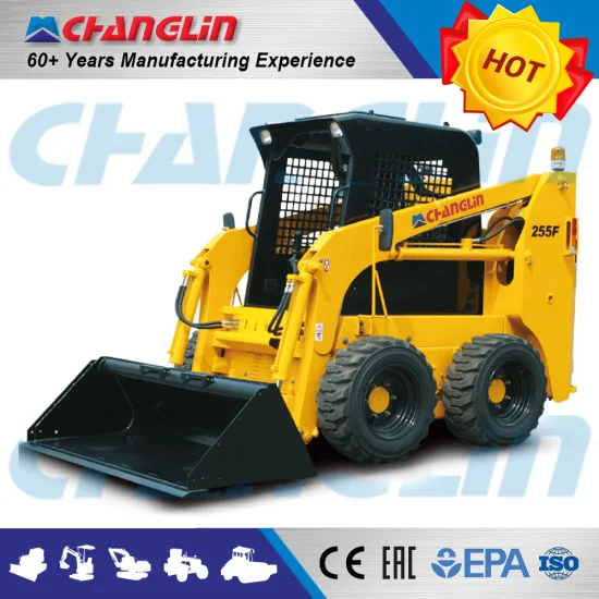 China Manufacturer Tracked CE EPA Mini Small Skid Steer Loader with Accessories