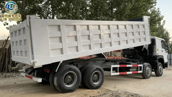 Sinotruk HOWO 371HP 6X4 Euro 2 Euro3 375HP 8X4 12wheel Rhd LHD 40ton 60ton Used Tipper Dump Truck