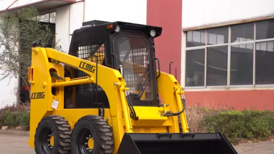 Hot Sale 500kg 1500kgs 75HP China Mini Skid Steer Loader with Factory Price